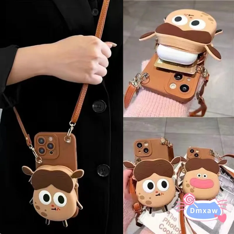 Мультяшный бумажник для Vivo Y73S Y72 Y70S Y51S Y52S Y31 Y21 Y21S Y33S Y15S V15 V20