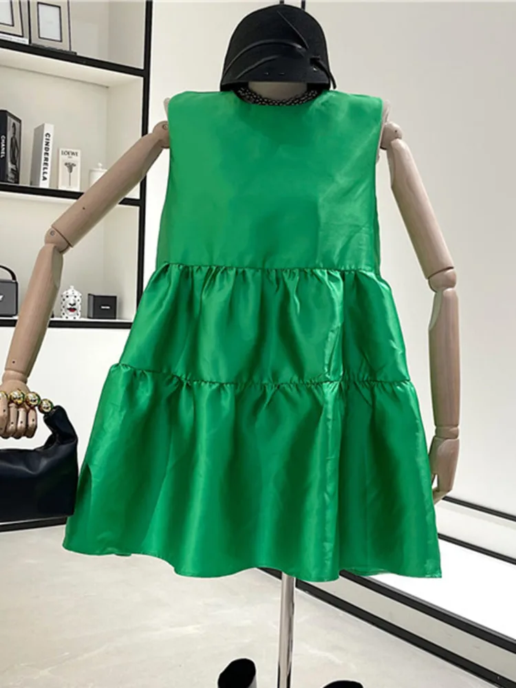 XFPV 2023 Новинка летняя мода с высокой талией свободное темпераментное однотонное