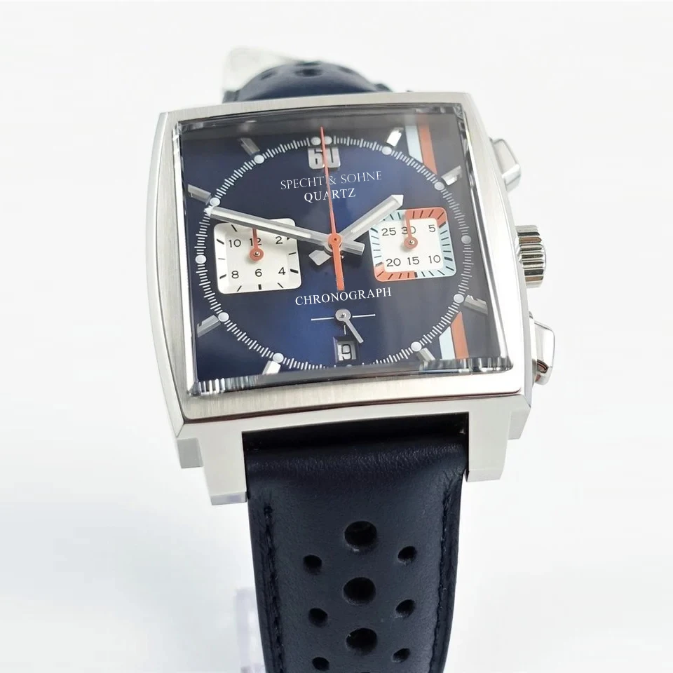 

New Richard Mens Watches Top Brand Rectangle Quartz Leather Watches Elegant Masculino Relogio Luxury TAGHeuer Male Wristwatch