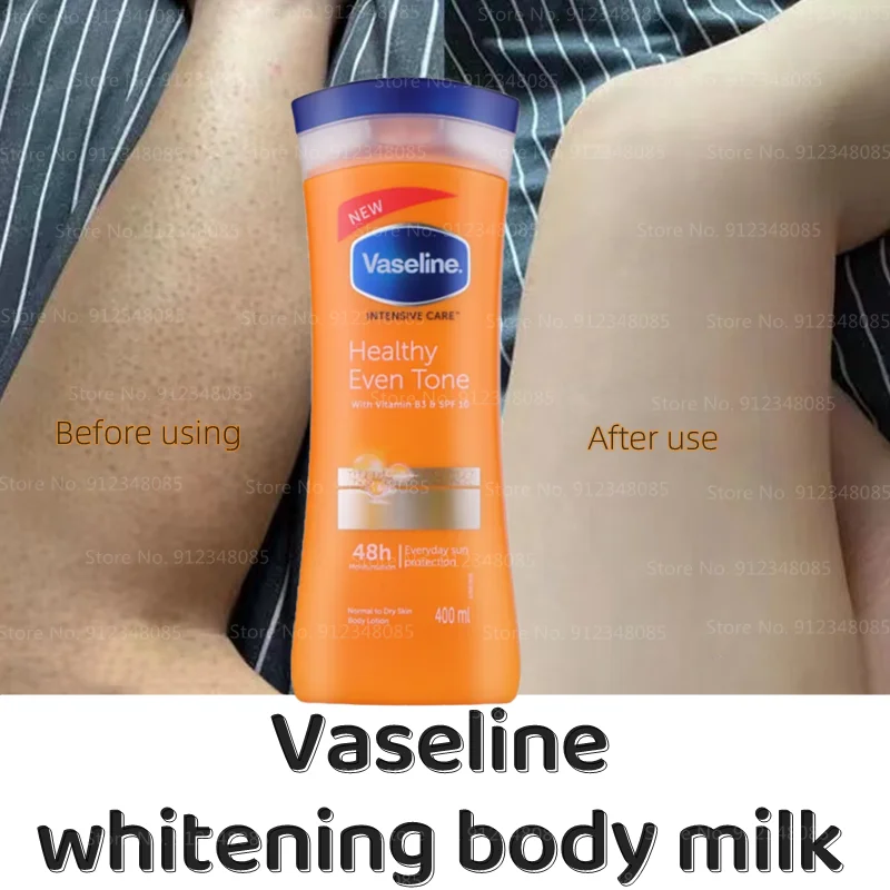 

Vaseline Body Lotion Niacinamide Whitening Moisturizing Moisturizing Body Lotion Autumn and Winter Moisturizing Whitening 400ml