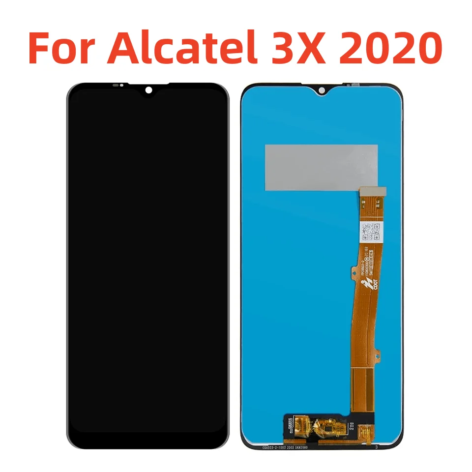 Оригинальный дисплей 6,52 дюйма для Alcatel 3X 2019, Внешний ЖК-дисплей для 5048 5048A 5048I 5048U 5048Y OT5048 OT5048Y
