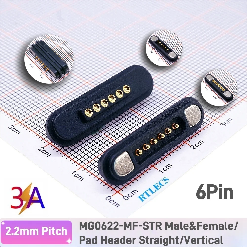 

Магнитный разъем Pogo RTLECS MG0x22/MG0x22RA 2-11 позиций