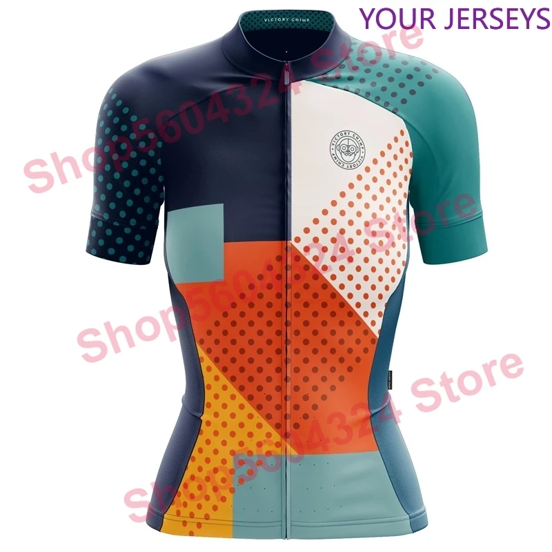 

Женская велосипедная Джерси Victory C, новинка 2020, велосипедная одежда, топы с коротким рукавом CoolMax MTB, женская одежда яркого цвета, спортивная о...