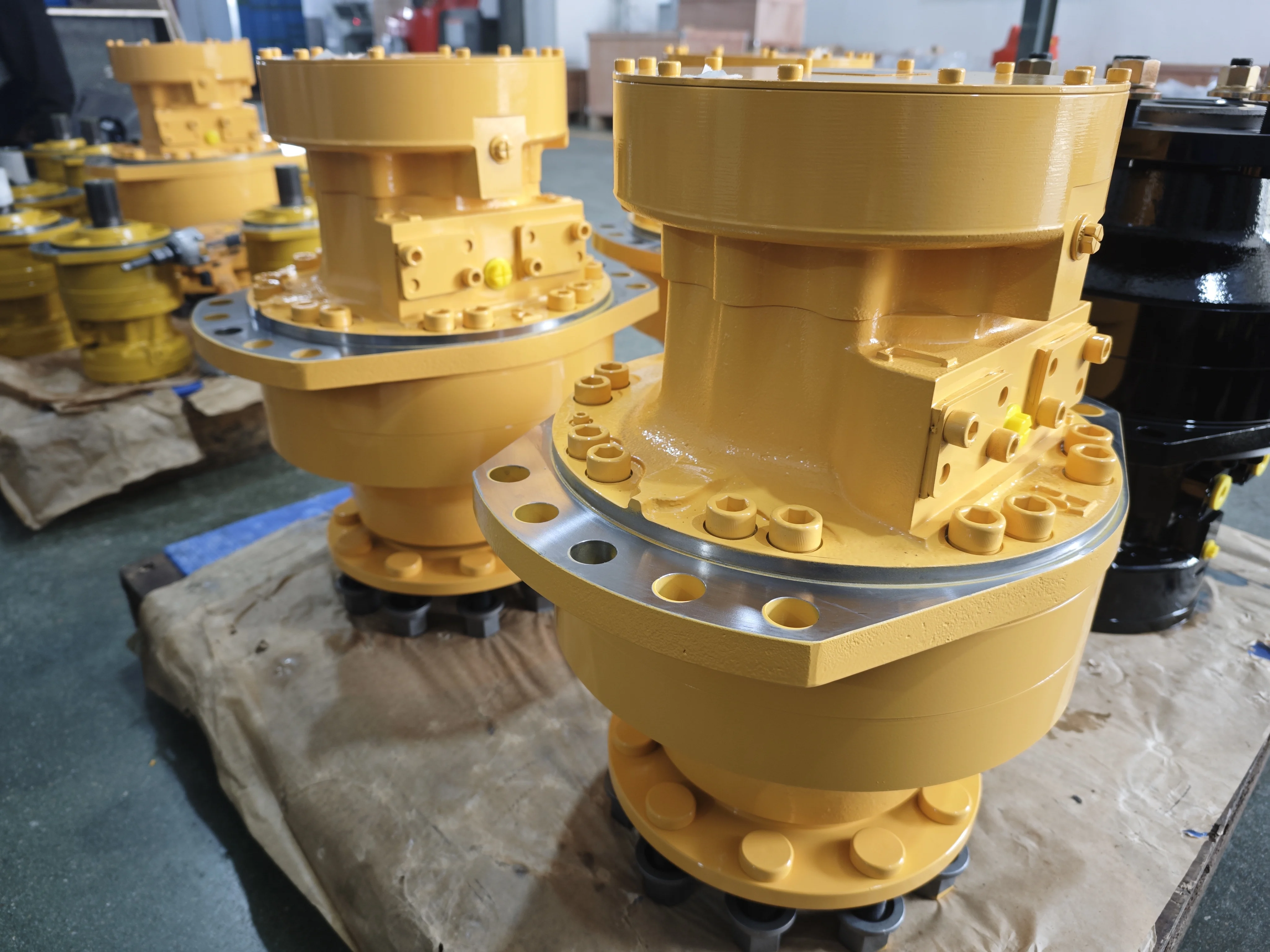 Фото Гидравлические поршневые двигатели MS MOTOR с шестерней MS18 MSE18 №2