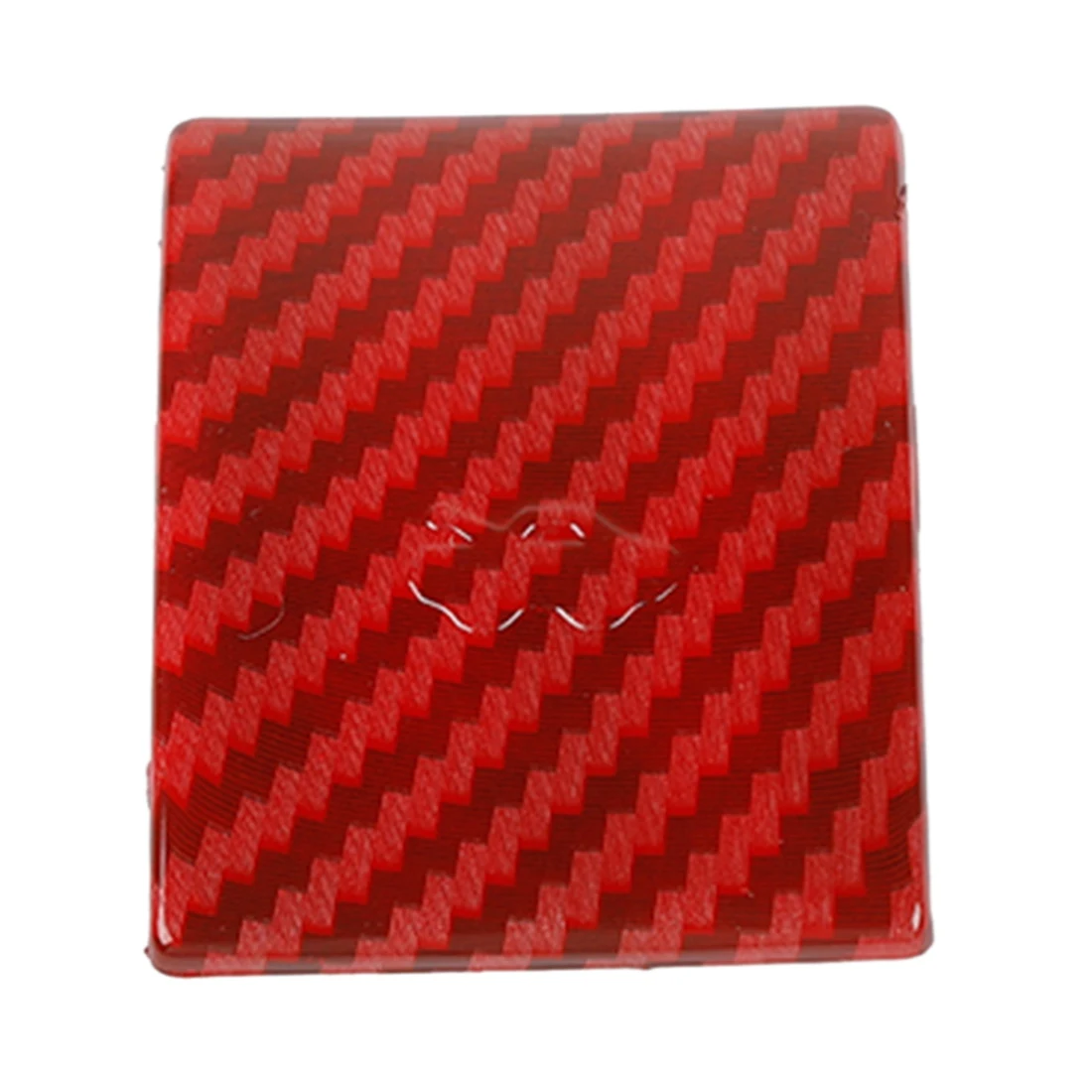 

Отделка кнопки переключателя передней крышки для Dodge RAM 1500 2010-2017 автомобильные аксессуары, красное углеродное волокно