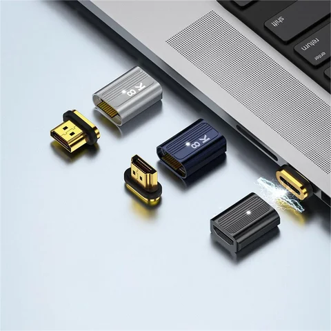 HDMI-совместимый 2,1 Магнитный адаптер 8K 60 Гц 48 Гбит/с