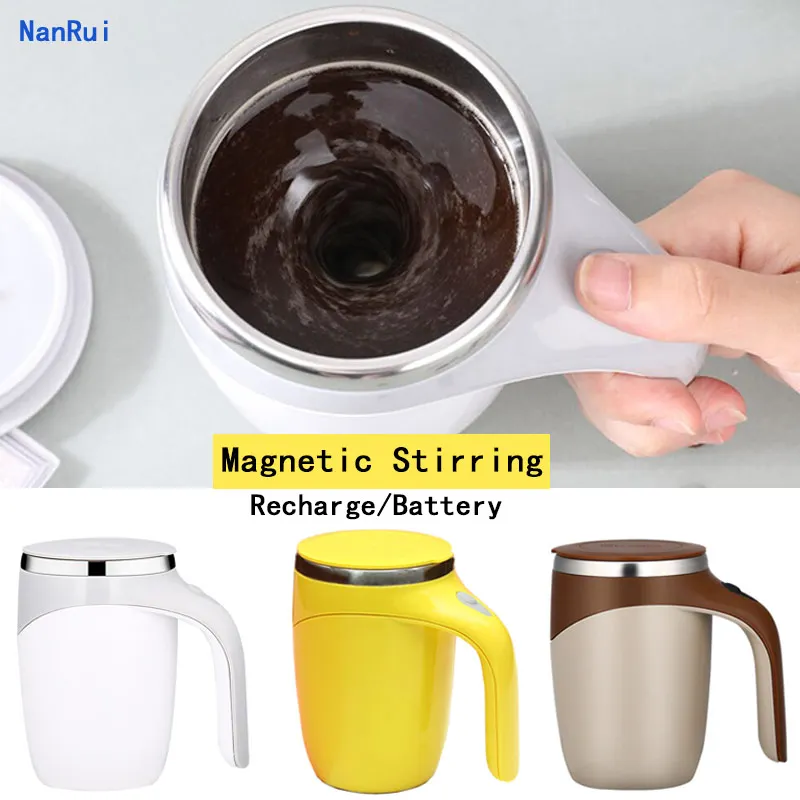 

Automatic Self Stirring Magnetic Mug USB Stainless Steel Milk Coffee Mixing Cup Blender Smart Mixer Thermal Cup Drinkware Gifts