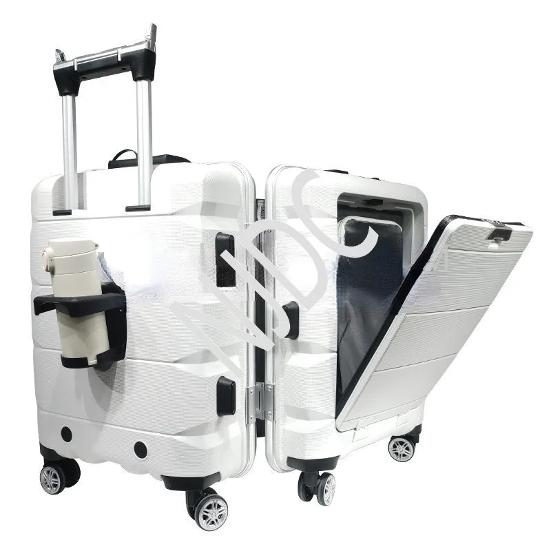 

Тележка для мобильного телефона, жесткий ТРОЛЛЕР для багажа, с открытым передним экраном, 20 дюймов