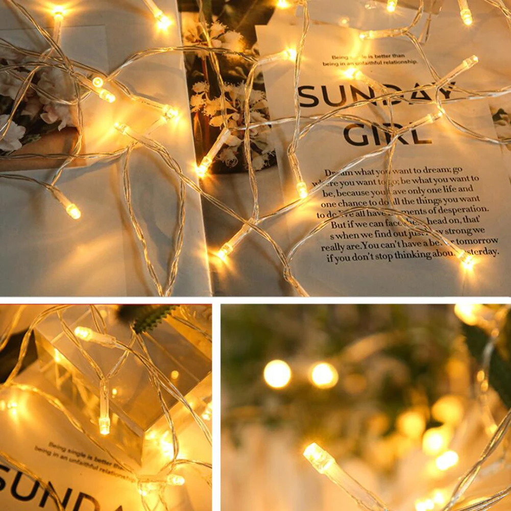 Сказочные огни на батарейках 20/ 30 светодиодный гирлянды с таймером