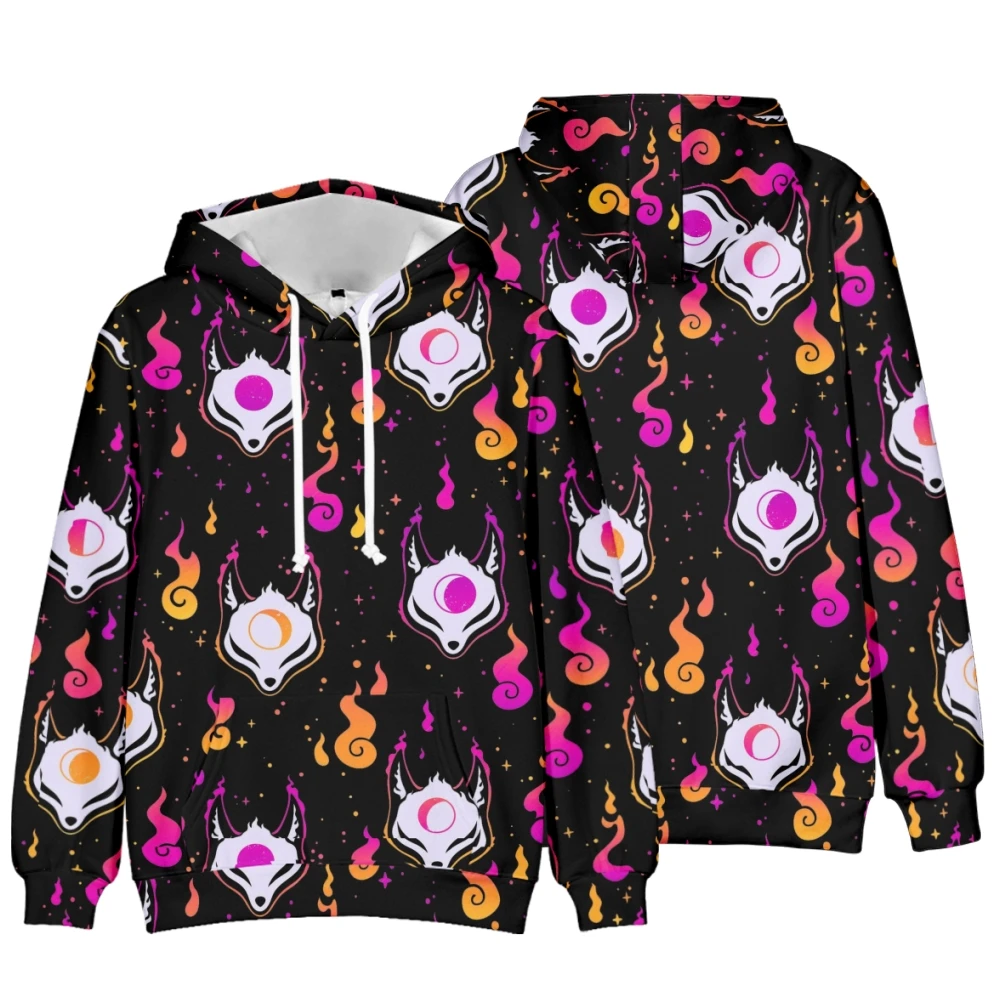 

Y2K Gothic Demon Pattern Hoodies 2022 Winter New Grunge Long Sleeve Sweatshirt Casual Hooded Jacket Streetwear 4