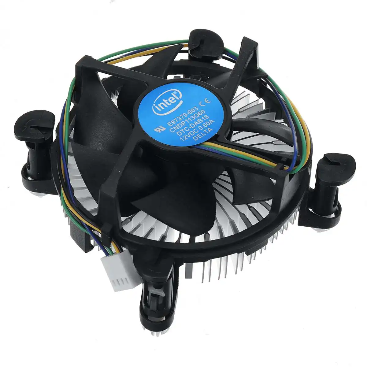 

3PIN B75 B85 12V CPU Cooling Fan Radiator Heatsink CPU Cooler Bearing 2400 RPM for Intel 775/1150/1155/1156/1151