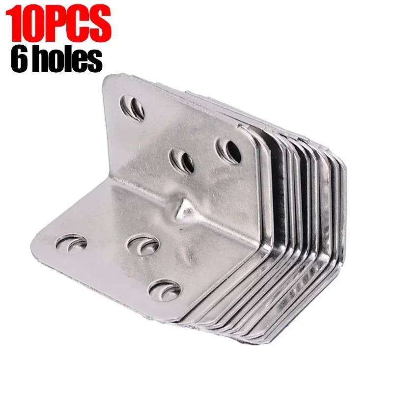 

Универсальный угловой кронштейн из нержавеющей стали 90 ° Прямоугольный фиксированный кронштейн, деревянная мебель, каркас кровати, шкаф, L-образные кронштейны, скобы