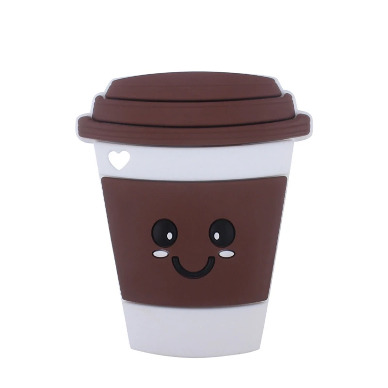

Cartoon Silicone Cup Teether Chewable DIY Toy Nursing Pendant Supplies