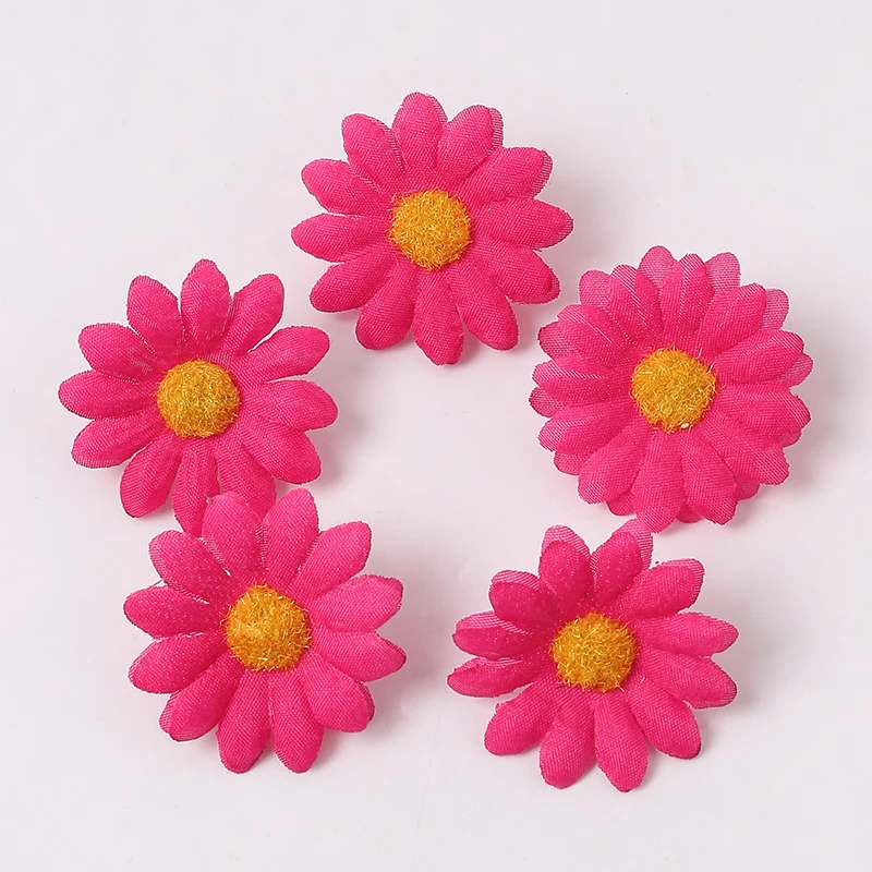 Искусственные подсолнухи шелковые 10/20 шт