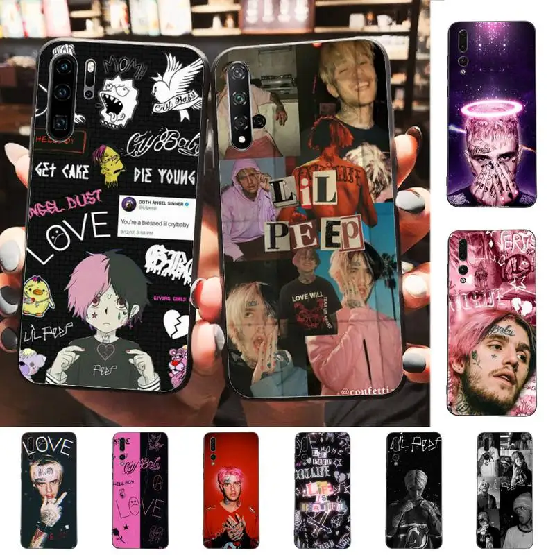 

Lil Peep Phone Case For Huawei P40 P30 P20 Pro P10 Plus P9 P8 Lite P Smart Cover