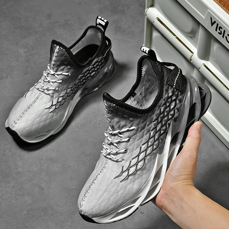 Light Weight Running Shoes For Men 2022 Spring Autumn Footwears Comfortable Anti Slip Male Sports Shoes Outdoor Walking Sneakers