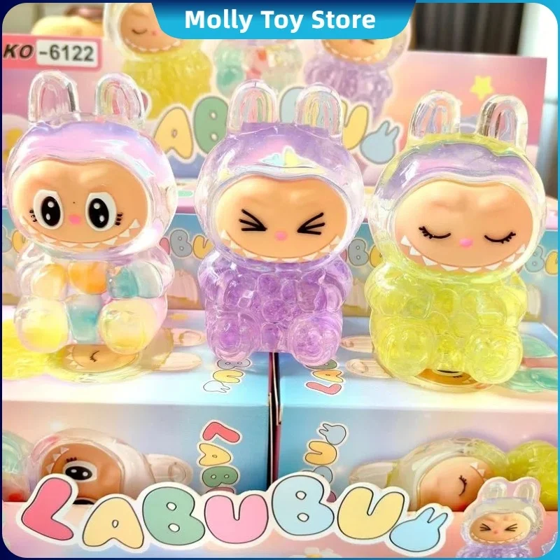 Kawaii Labubu зыбучие пески слепая коробка фигурка Diy ювелирные изделия кукла
