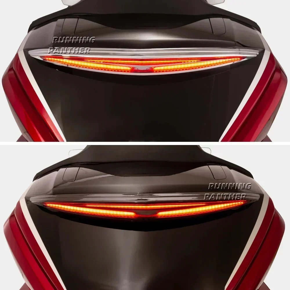 Motorcycle Top Box LED Trunk Luggage Lamp Turn Signal Brake Light For Honda Gold Wing GL1800 Tour DCT Airbag 2021-2024 2023