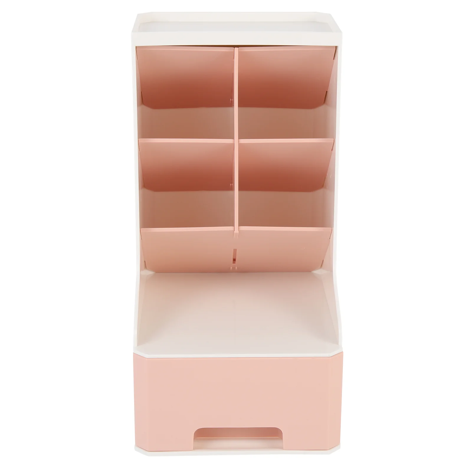 

Pen Holder Organizer Desk Stationery Desktop Storage Drawer Brush Office Case Makeup Container Cup Multi Rack File Supplies Tier