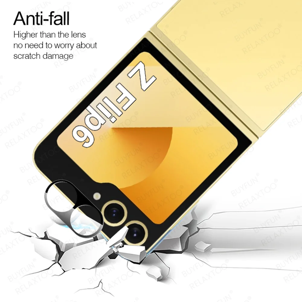 1-2 шт. 3D-защитная пленка для экрана камеры Samsung Galaxy Z Flip 6 5G чехол из закаленного
