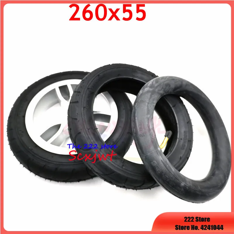 

260x55 Wheel Tyre Tube Fits Children Tricycle, Baby Trolley, Folding Baby Cart, Electric Scooter, Children's Bicycle 260*55 Tire