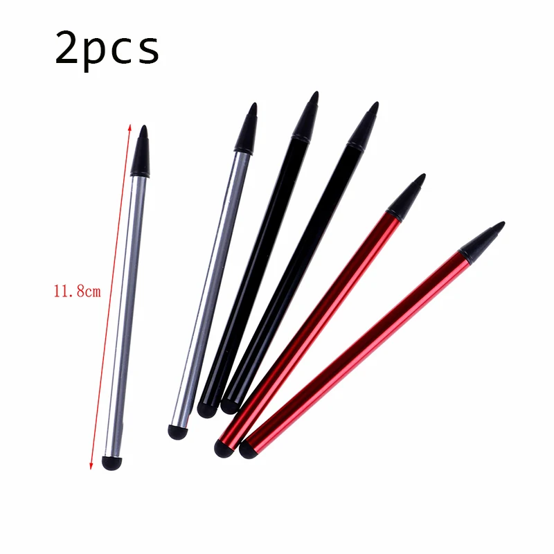 

2pcs Capacitive Stylus Touch Screen Pen For IPhoneX Galaxy S Remarkable Precision