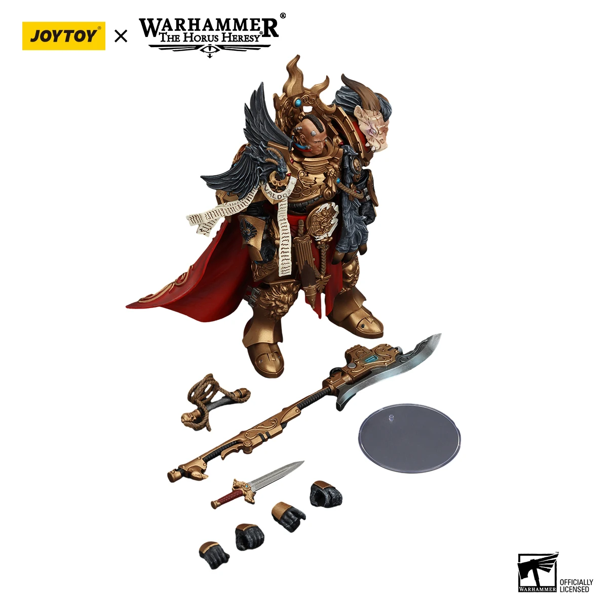 Фото JOYTOY Warhammer 40K 1/18 Фигурка Legio Custodes Constantin Valdor Captain Genera Аниме Фигурки Игрушки Модель №5