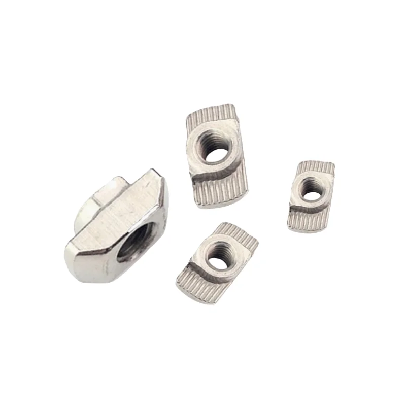 10/20/50/100 шт. M3/M4/M5*10*6 для 20 серии Т-образная гайка скользящая молоток вставная