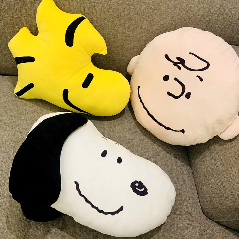 Прекрасная мягкая игрушка-плюшевая кукла Снупи Вудсток Чарли Милые держатели подушки подарки для детей Декор комнаты мультфильма.