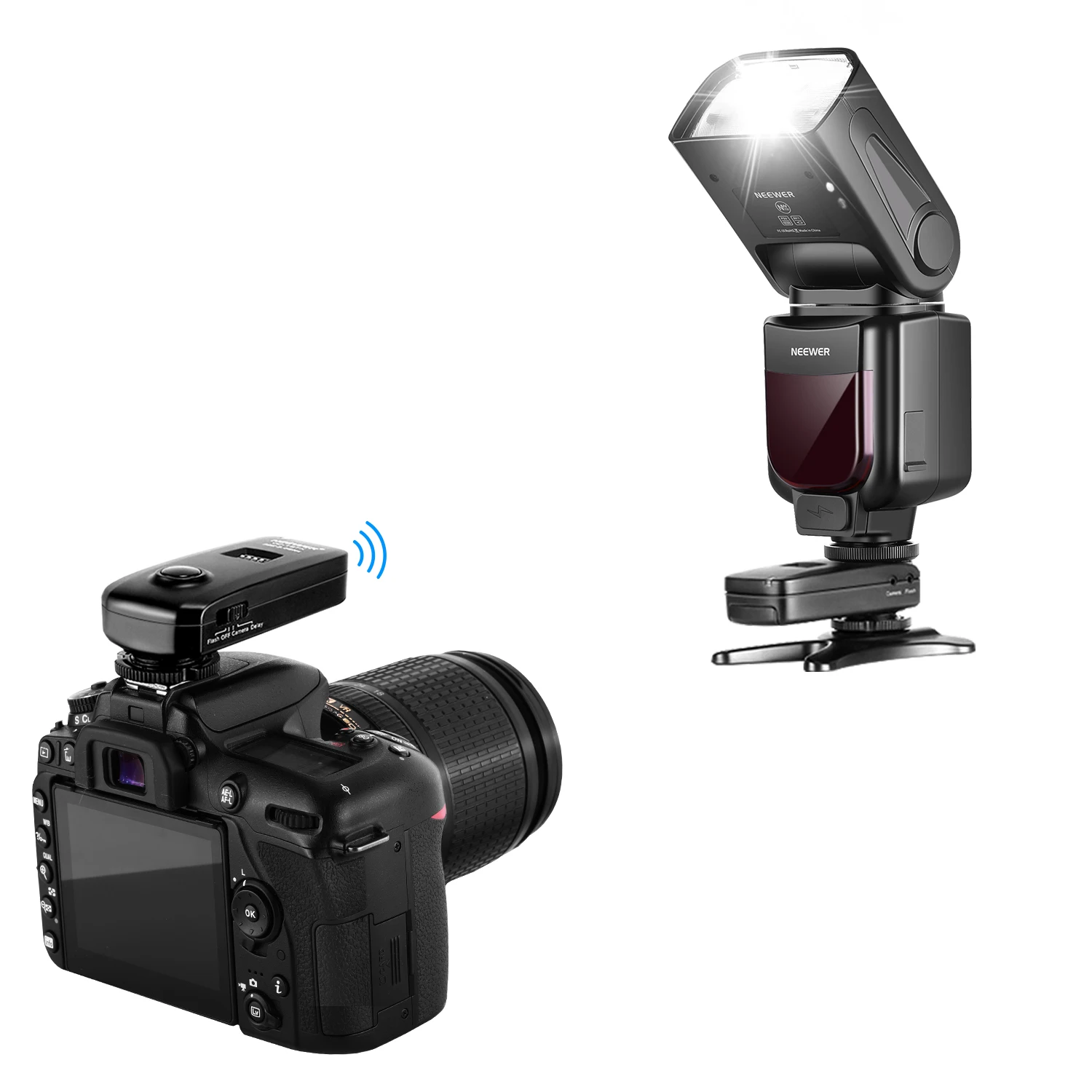 Набор вспышек Neewer PRO i-TTL для NIKON DSLR D7100 D7000 D5300 D5200 D5100 D5000 D3200 D600 D4 D3S D3X D3 D SLR |