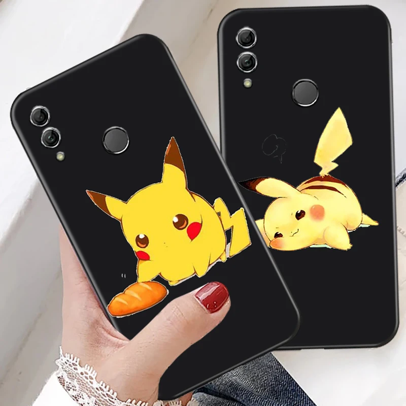 

Pikachu Pokémon Phone Case For Huawei Honor 30S 30 Lite Pro 20 V20 20i 20 Lite 10 V10 10i 10 Lite Back Carcasa Soft Coque Funda