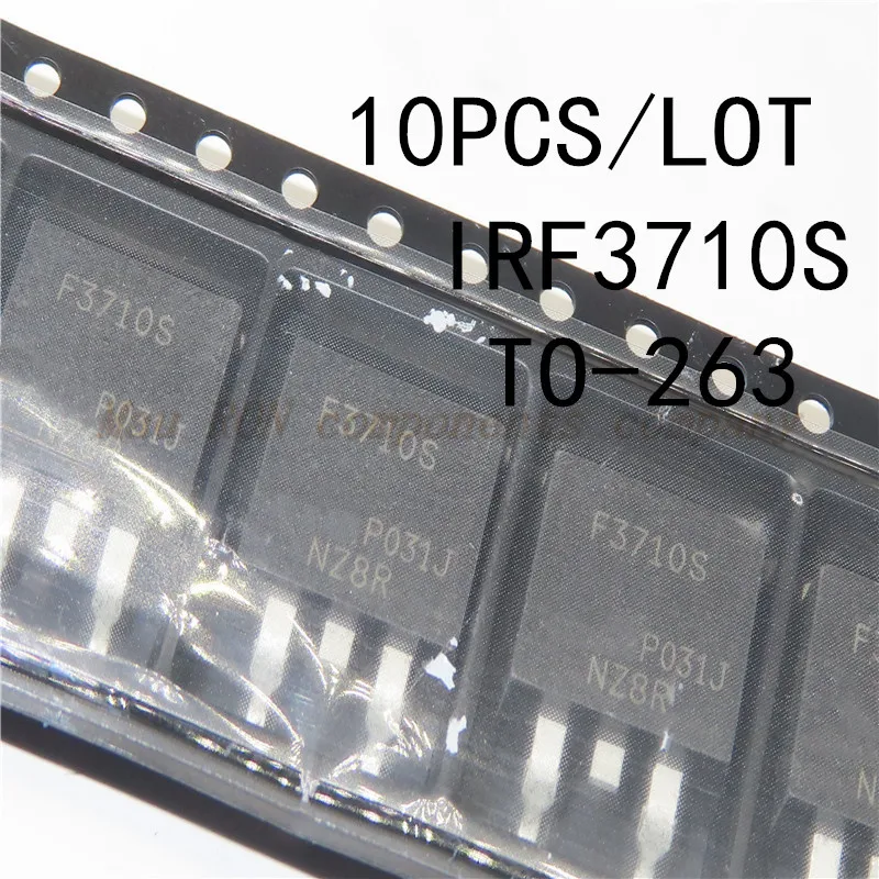 10 шт./лот IRF3710S F3710S TO-263 100 в/57A N-channel new original imported 10 шт./лот IRF3710S F3710S TO-263 100 в/57A N-channel new original imported