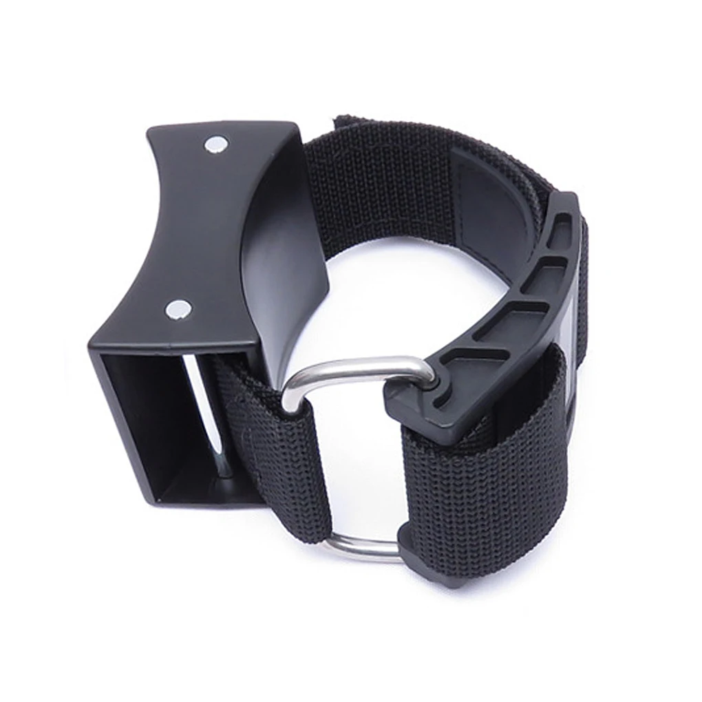 Scuba Diving Tank Band SS Quick Release Buckle Cylinder Holder Backup Webbing Wear-resistant Spare Accessories Cam Strap