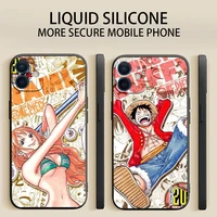 one piece phone case for iphone 13 12 11 pro max mini 6 6s 7 8 plus x xr xs max se 2020 anime funda soft silicone tpu back cover