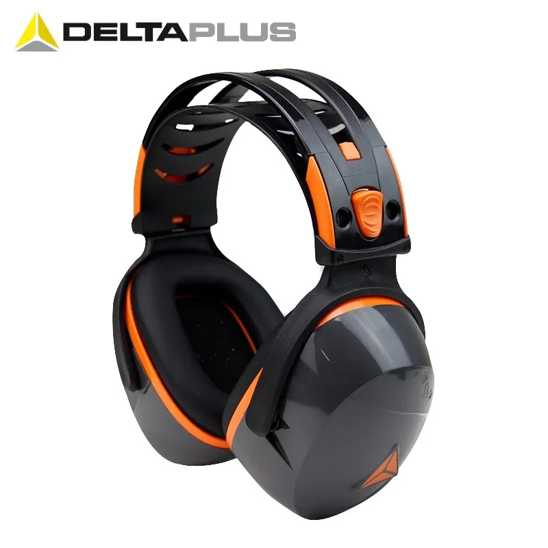 

Deltaplus 103009 Earmuffs Noise Reduction Safety SNR 32dB Noise Sound Protection For Construction Manufacturing Woodwork