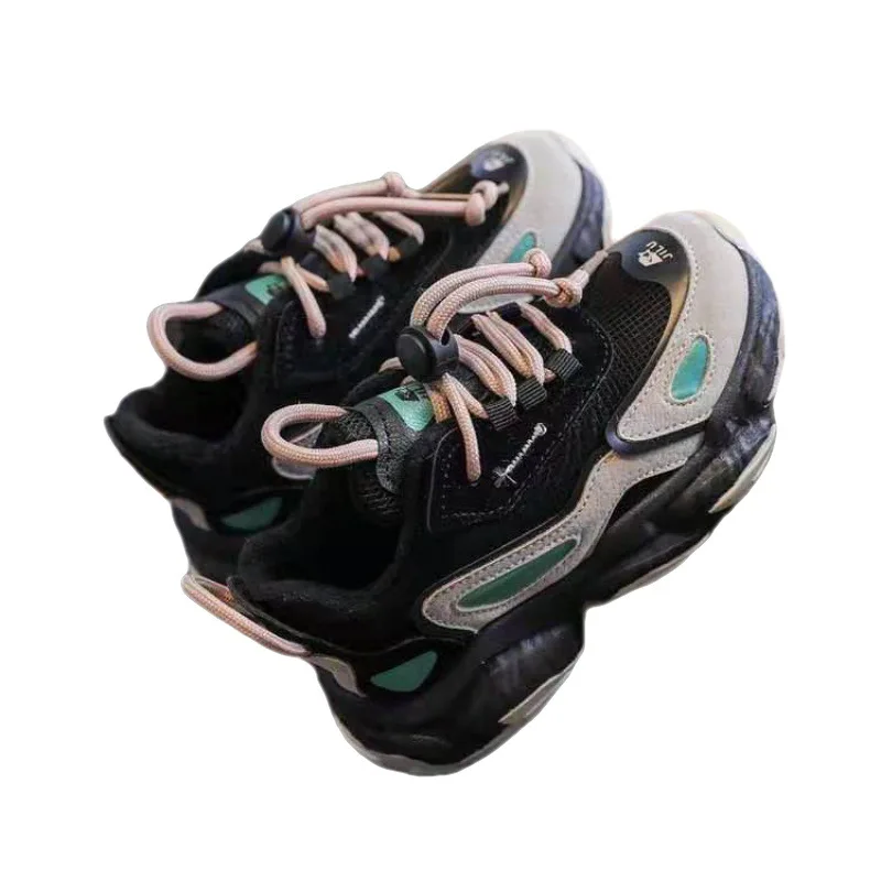 Kids Running Shoes Boys Non-slip Waterproof Casual Shoes Tennis Cotton Sneakers Fashion Teenager Trekking Sport Training Shoes