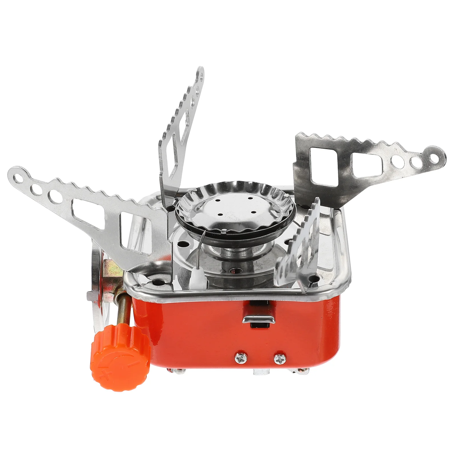 

Cassette Gas Stove, Foldable Square Shape Portable Stainless Steel Gas Stove for Outdoor, Picnic, Hiking, Camping Backpacking