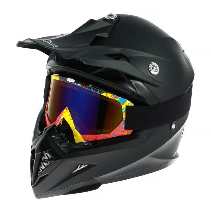 Очки-маска для езды на мототехнике стекло сине-фиолетовый хамелион бомбер ОМ-26 |