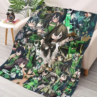 anime my hero academia flannel blanket 3d printed flannel blanket for bed home decoration fashion office throws blanket