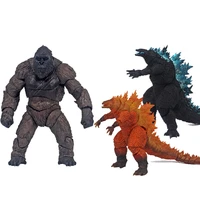 godzilla burning model anime figures gojira king of the monsters nuclear power gojira injection energy shf action figural bandai