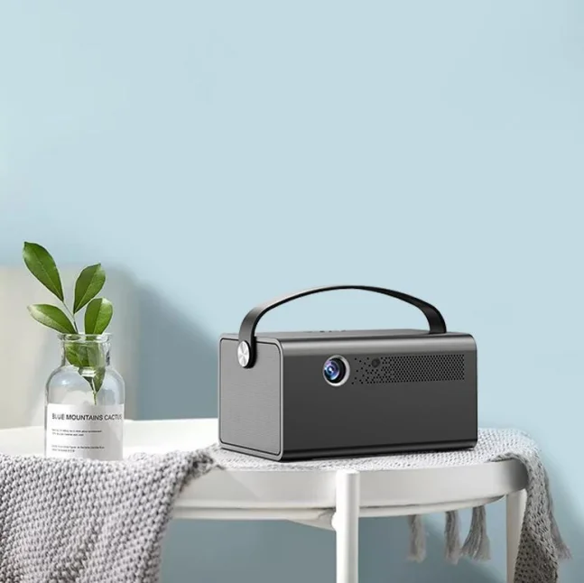 С фабрики мини портативный профессиональный V7 1280*800P Wi-Fi светодиодная лампа 500ANSI DLP