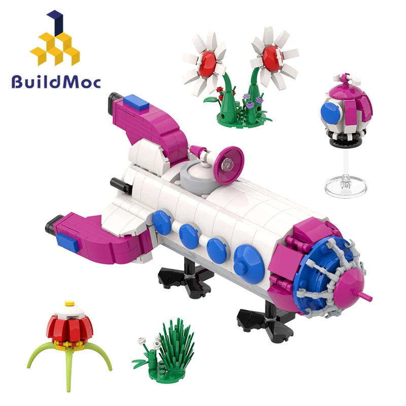 Buildmoc S.S. Набор строительных блоков для лагеря пастушья пикминодов MOC Наборы