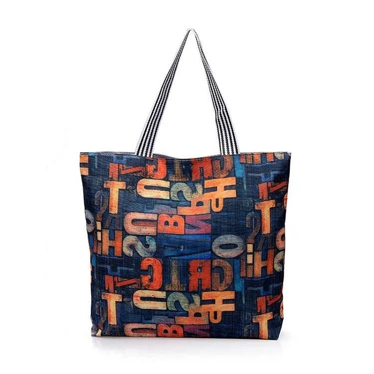 

New arrival canvas female bag printing bags
