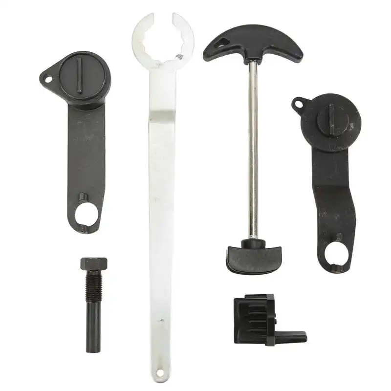 

Набор инструментов для синхронизации из углеродистой стали, надежный инструмент для выравнивания распредвала двигателя, профессиональная...