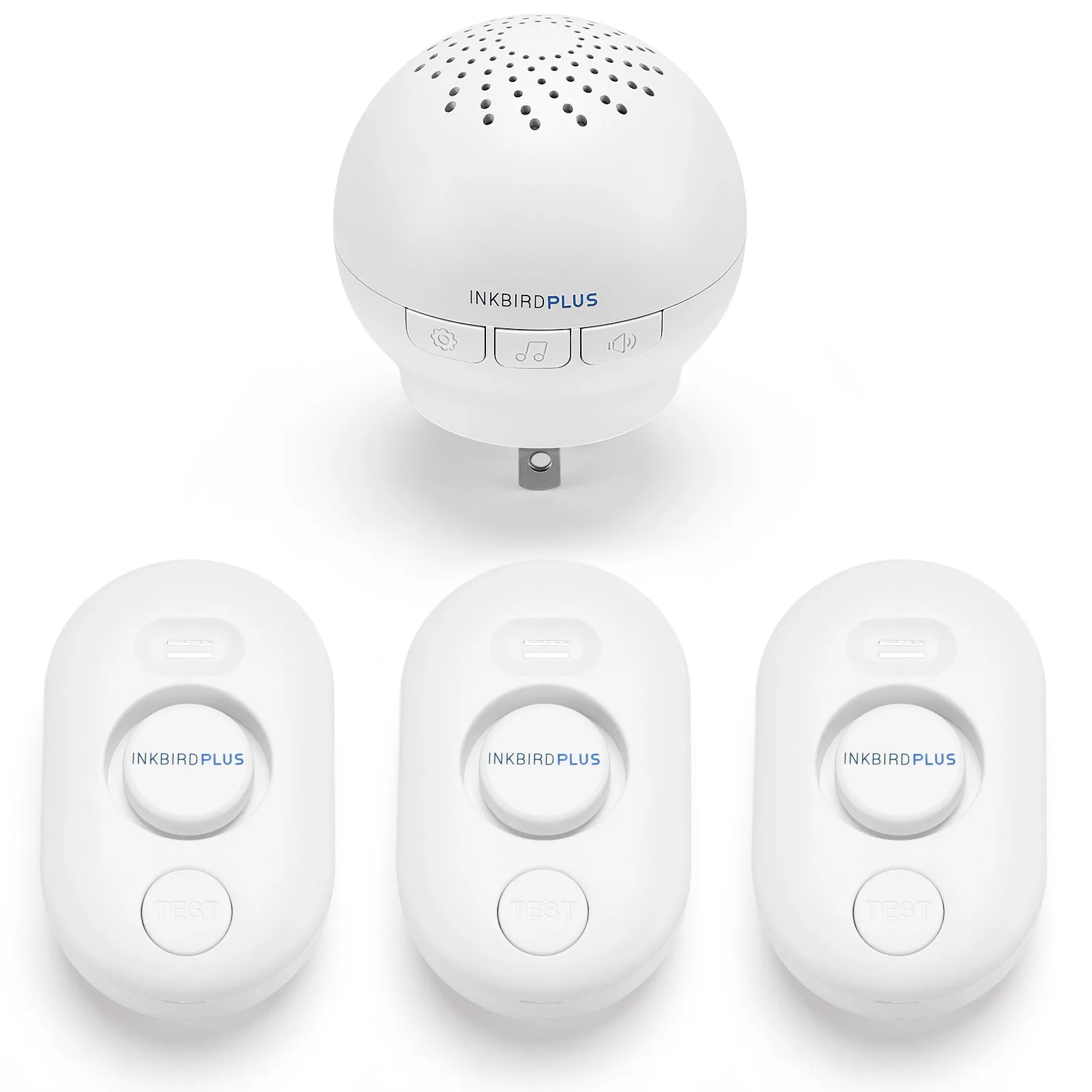 INKBIRD Smart Home Water Leak Detector Flood Detector Leakage Sensor Household Security Alarm Gateway Hub Set Support Alexa Tuya