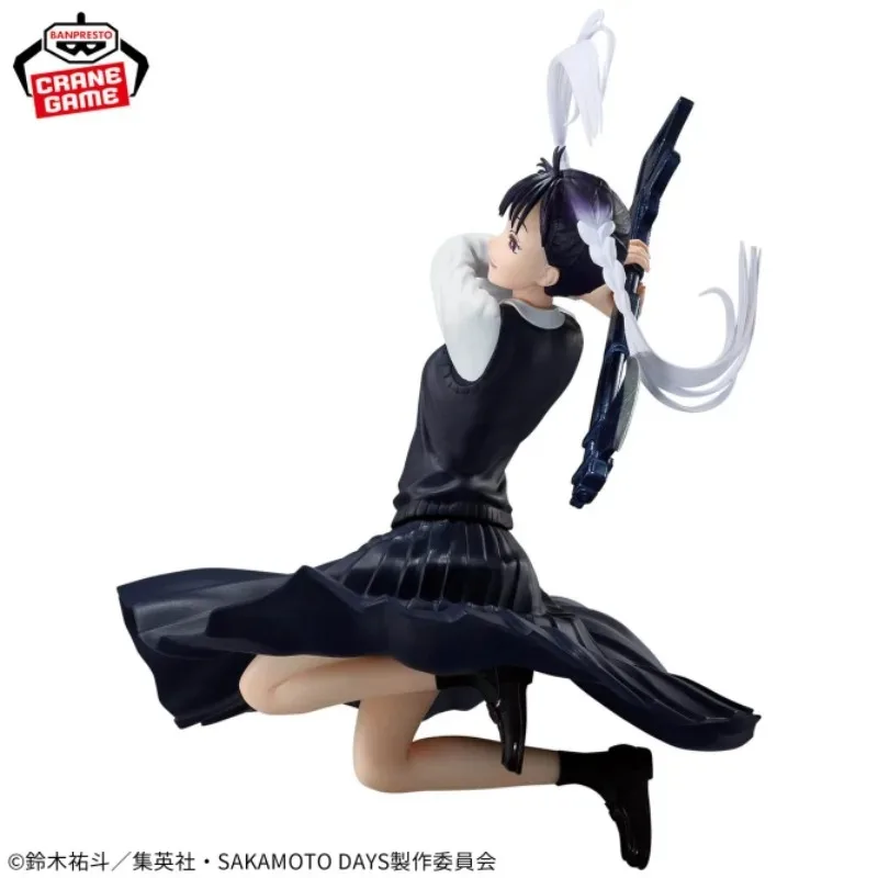 Фото В наличии: Оригинальная фигурка Bandai Banpresto Sakamoto Days Vibration Stars Торамару Нао, аниме-фигурка, модель, игрушка, украшение, подарок №3