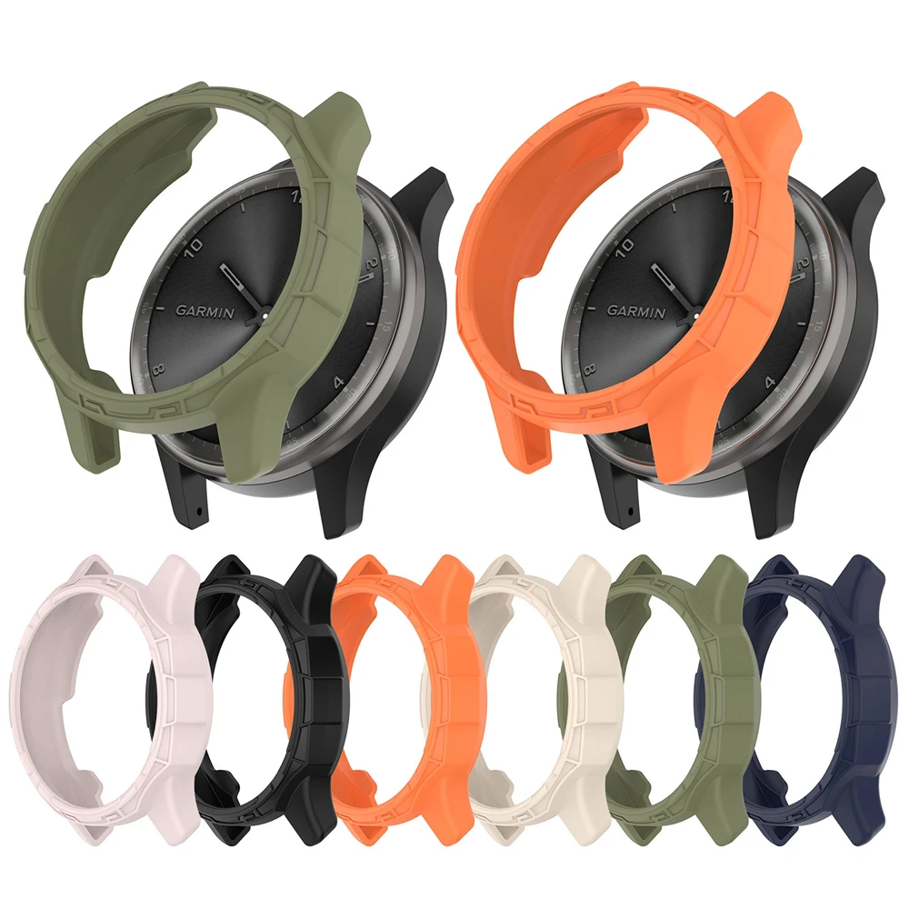 

2023 Новые защитные чехлы из ТПУ для смарт-часов Garmin Vivomove Trend