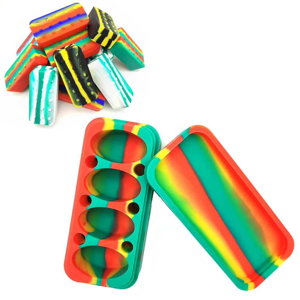 

Силиконовая банка 4 в 1 для хранения масляного крема, 75 мл, 17 шт.