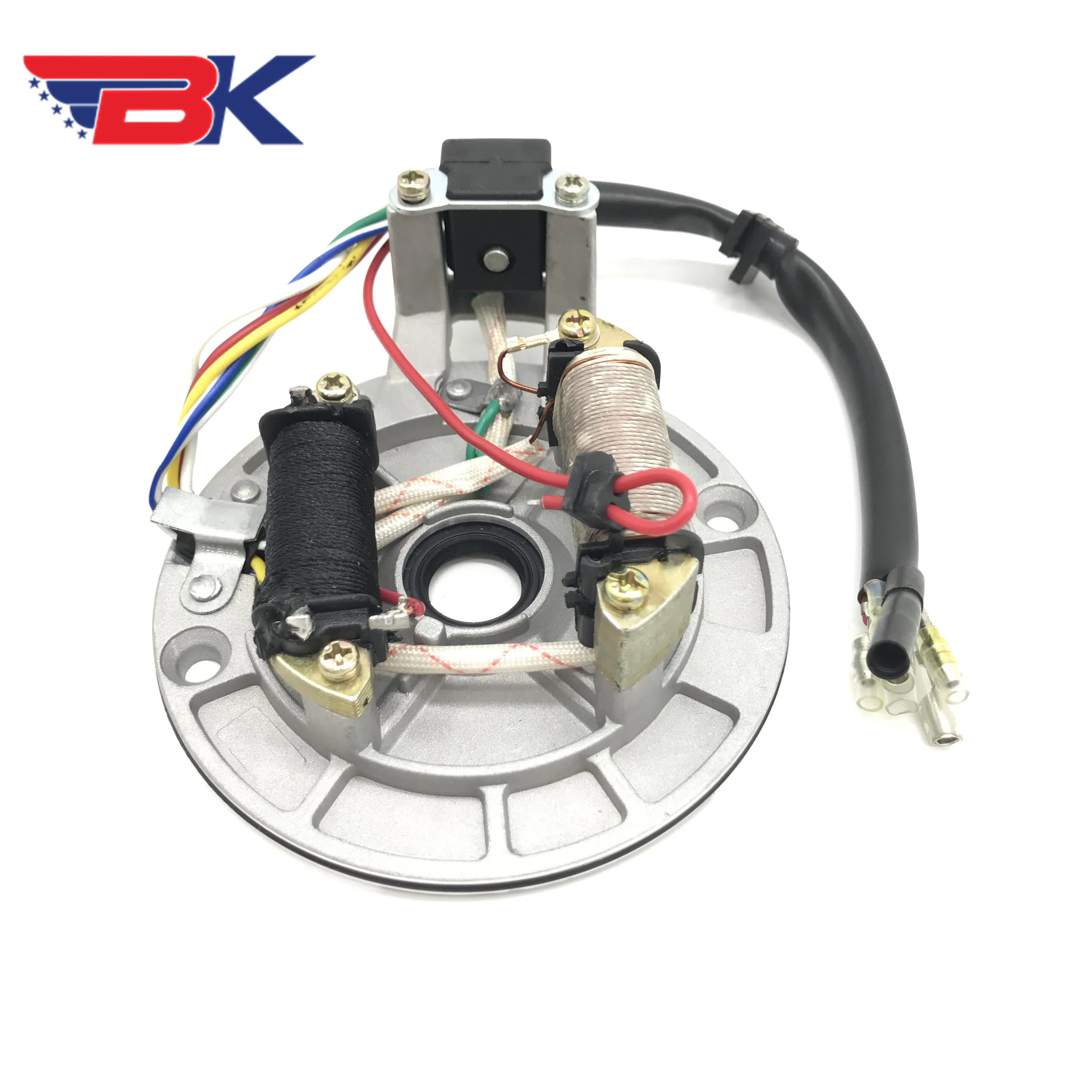 

Magneto Stator Plate Ignition Coil Rotor For JH70 70cc 90cc 110cc 125cc Dirt Pit Bike ATV Go Kart