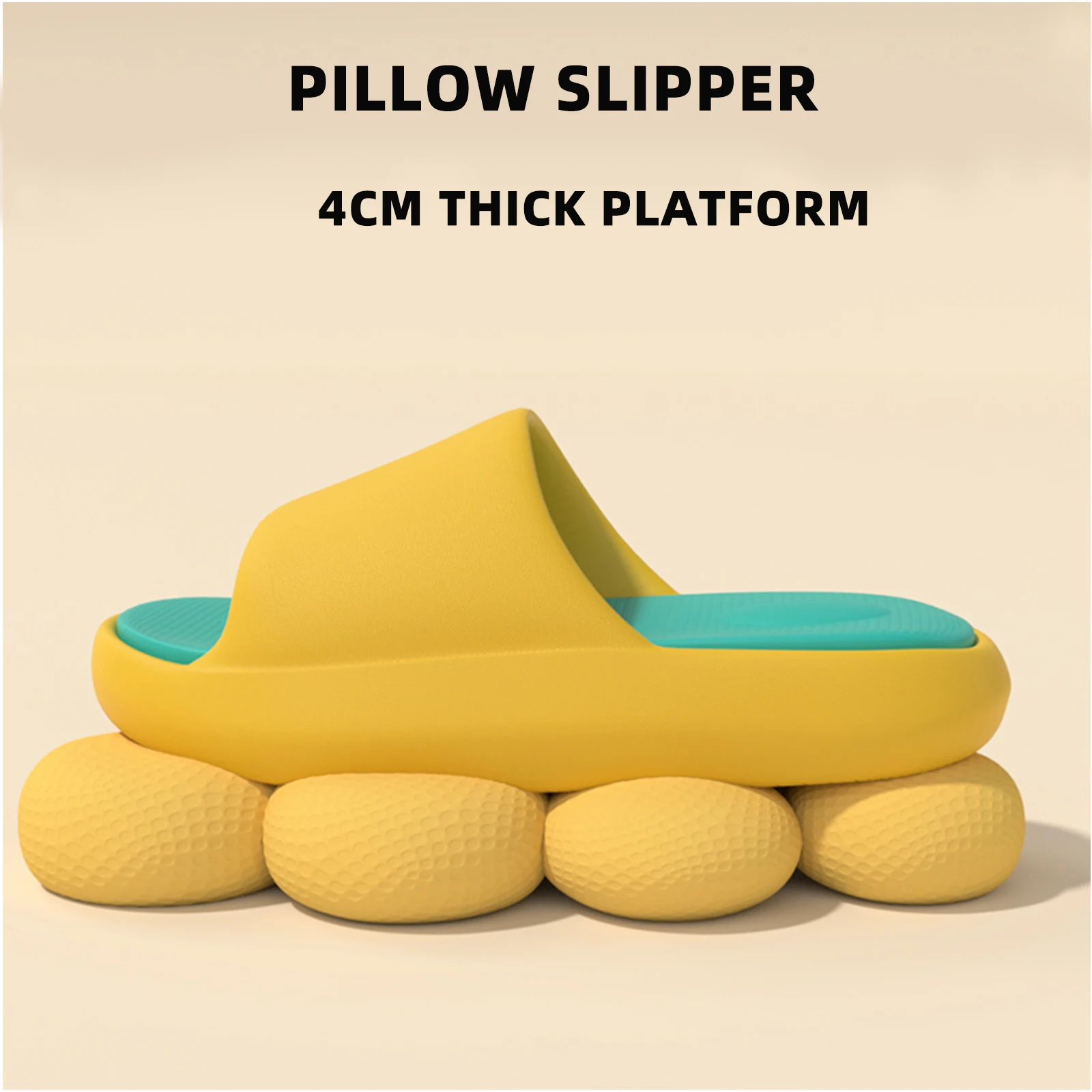 2022 summer cloud pillow slides sandalshouse women platform spa shower shoesmen soft colorful sole indoor home cute slippers free global shipping